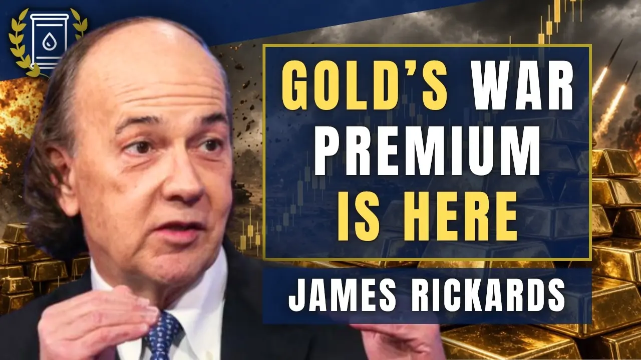 Gold's War Time Premium Finally HERE - 'Significantly Higher' as Exit Ramps Shatter: James Rickards