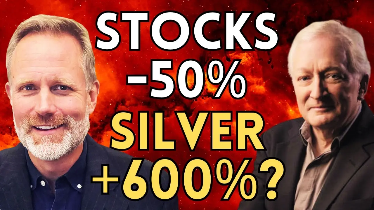 Stocks To Crash By 50%+, Silver To Surge Above $300oz? | Michael Oliver