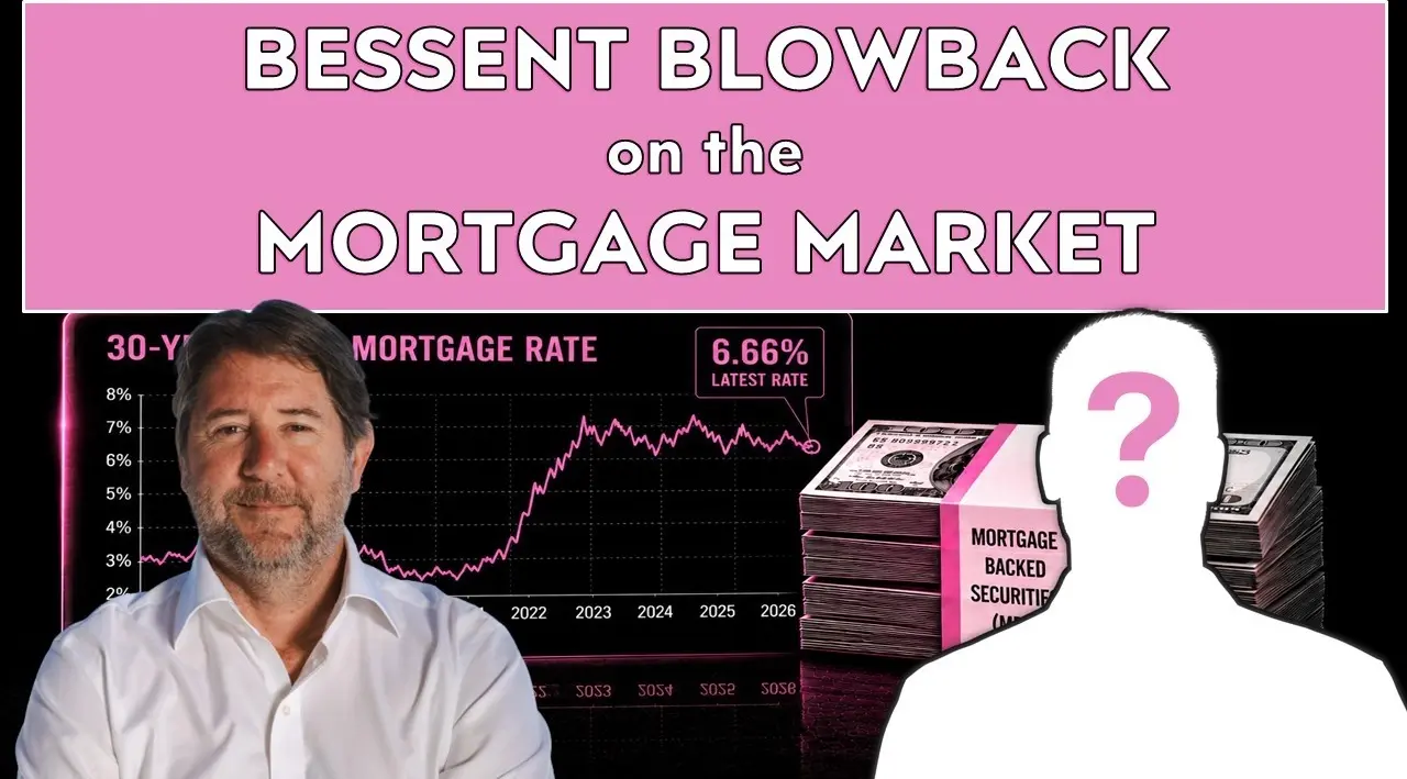 What Bessent’s Bond Buybacks Mean for Your Mortgage