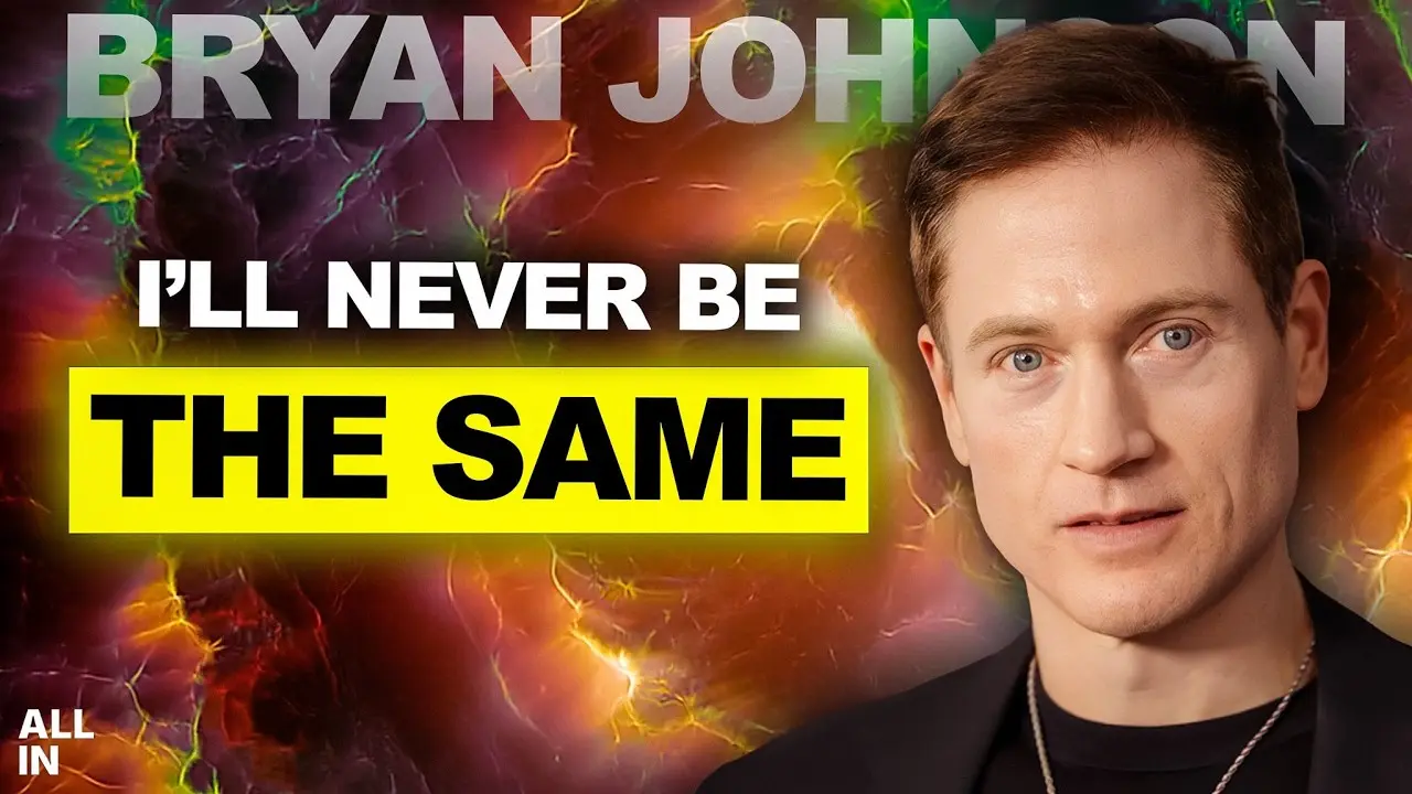 Bryan Johnson: I Just Took the Most Powerful Dose of DMT in the World... Here's What It Was Like