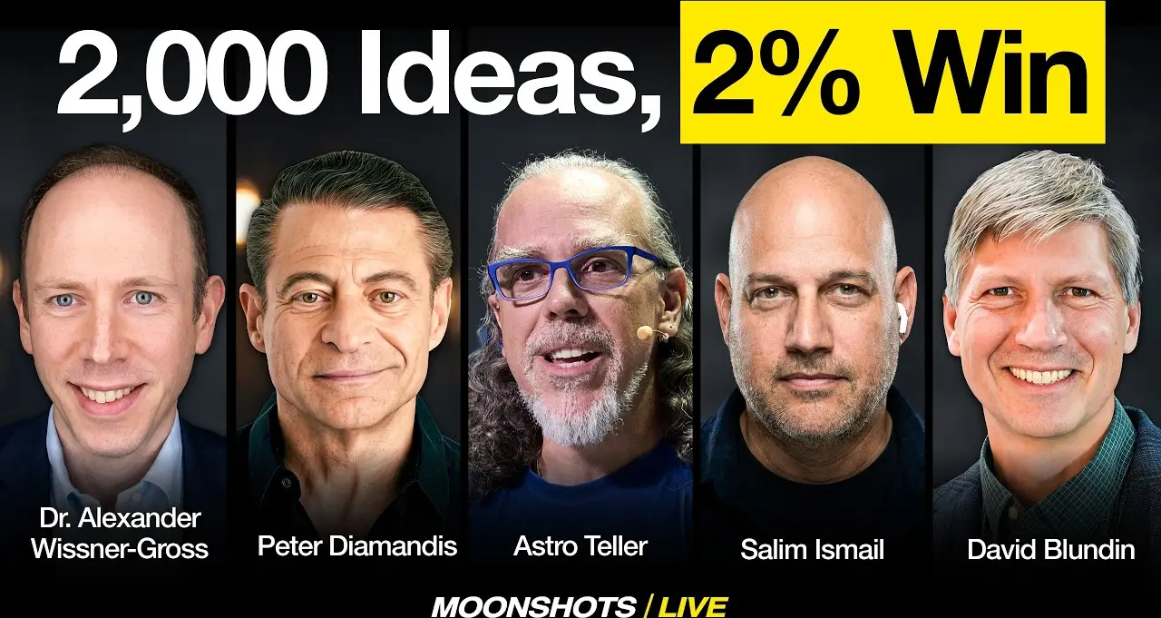 Astro Teller: Inside Google X's 2,000-Idea Moonshot Factory & How Google Brain Made the T in ChatGPT