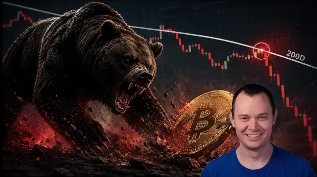 Bitcoin Rejected off the 200D