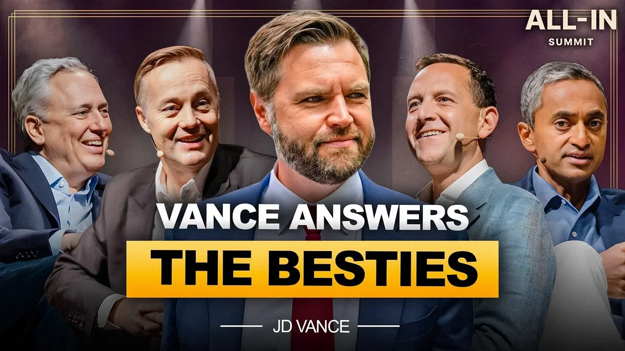 JD Vance on AI, Entitlement Fraud, Iran War, Israel, H-1B Abuse & the Midterms