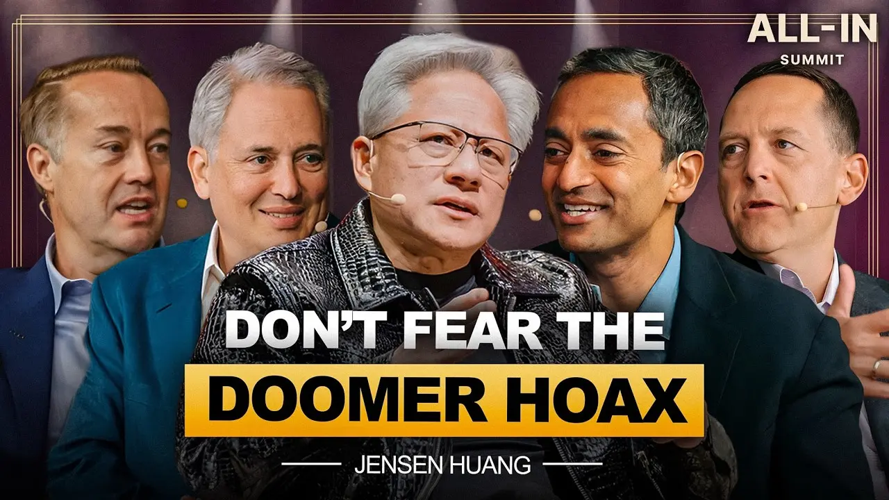 Jensen Huang: The Doomer Hoax, Superintelligence is Here, and The Future of AI (ft. President Trump)