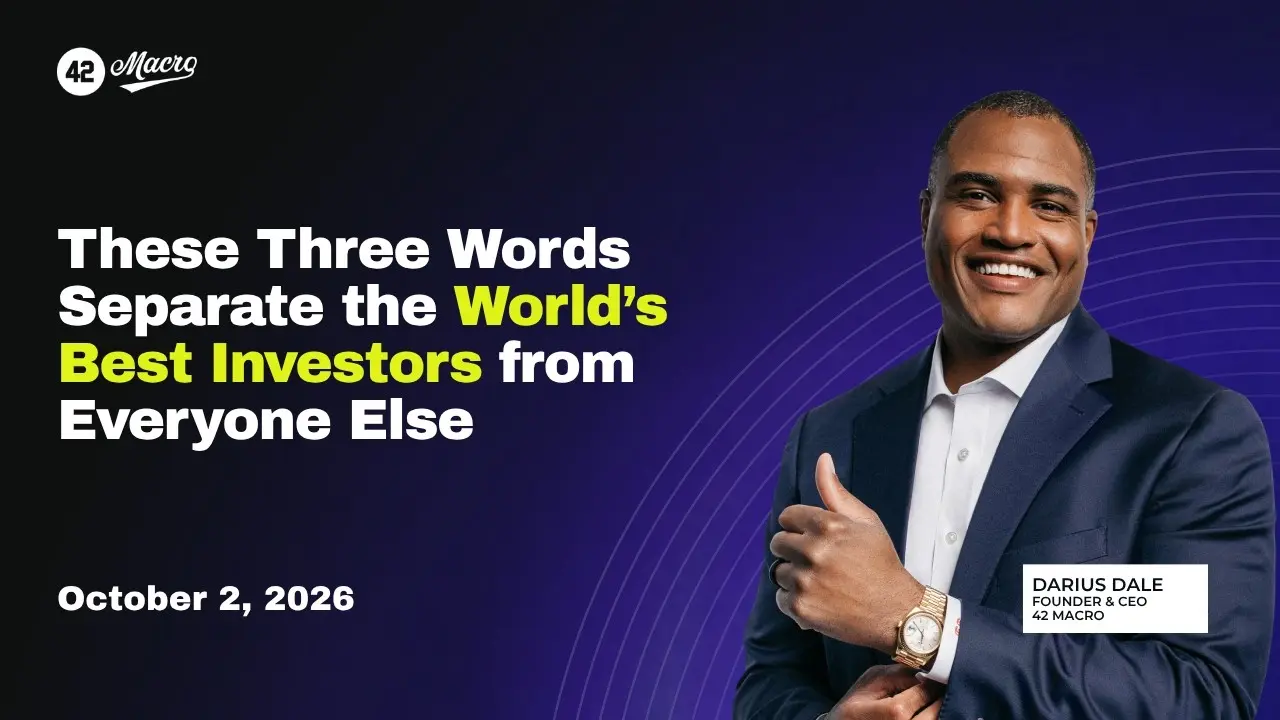 These Three Words Separate the World’s Best Investors from Everyone Else