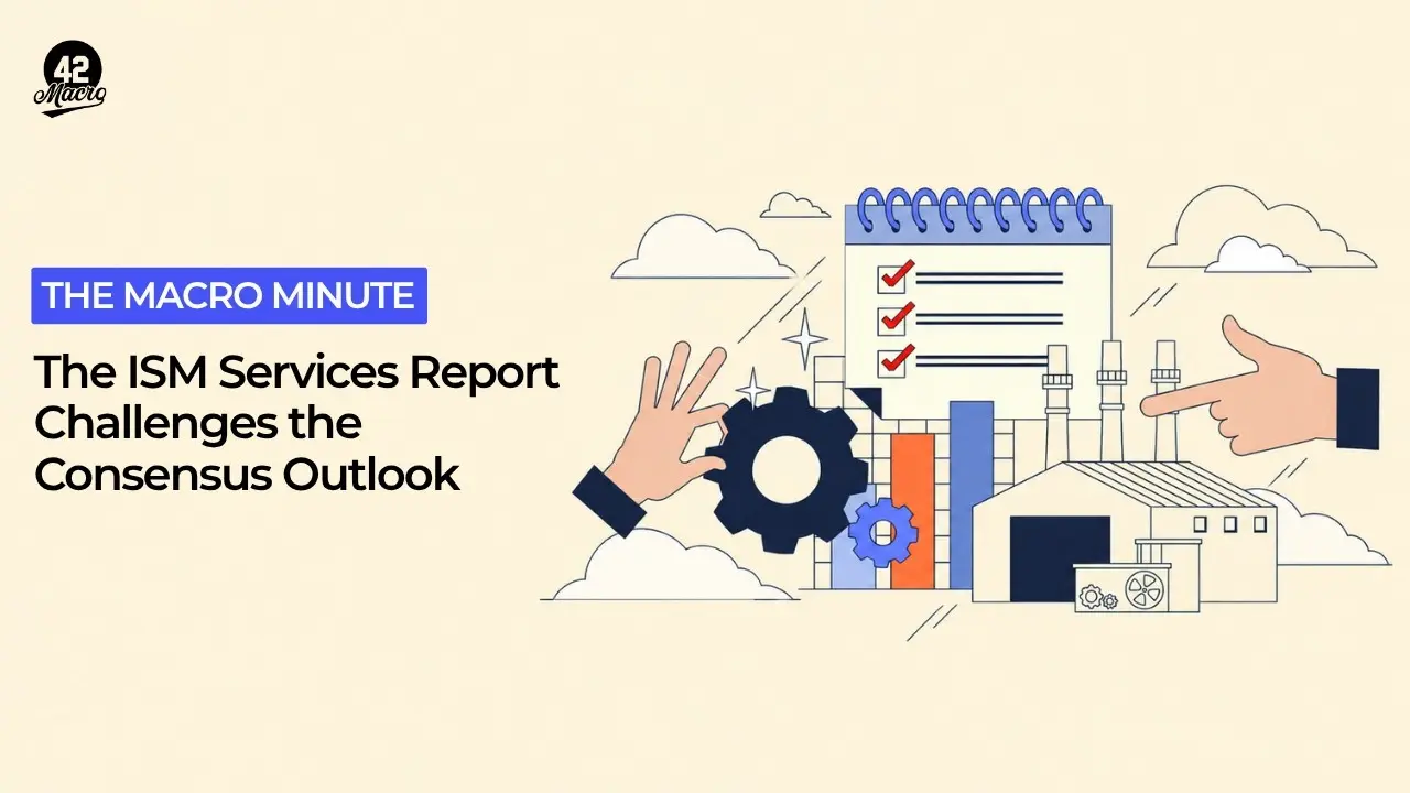 The Macro Minute: The ISM Services Report Challenges the Consensus Outlook