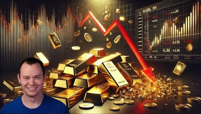Gold Drops Nearly 30%