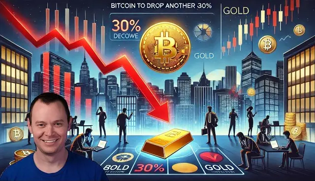 Bitcoin to Drop Another 30% against Gold?