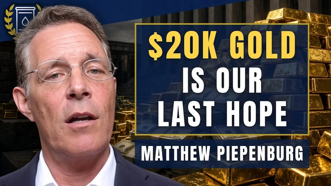 Debit Spiral About to Implode and $20k Gold is the Only Way Out: Matthew Piepenburg