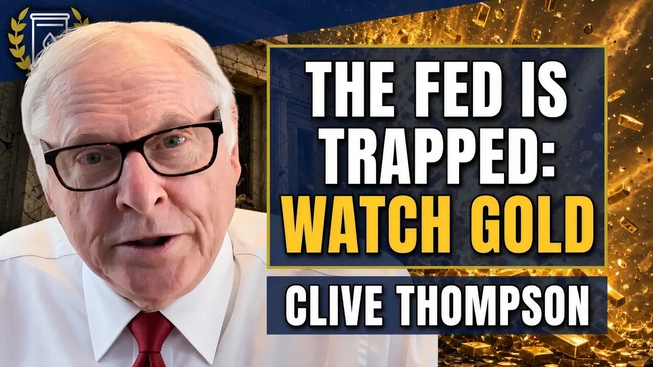 Bond Market Crisis Will Force Fed to Print - 'Highly Bullish' For GOLD: Clive Thompson