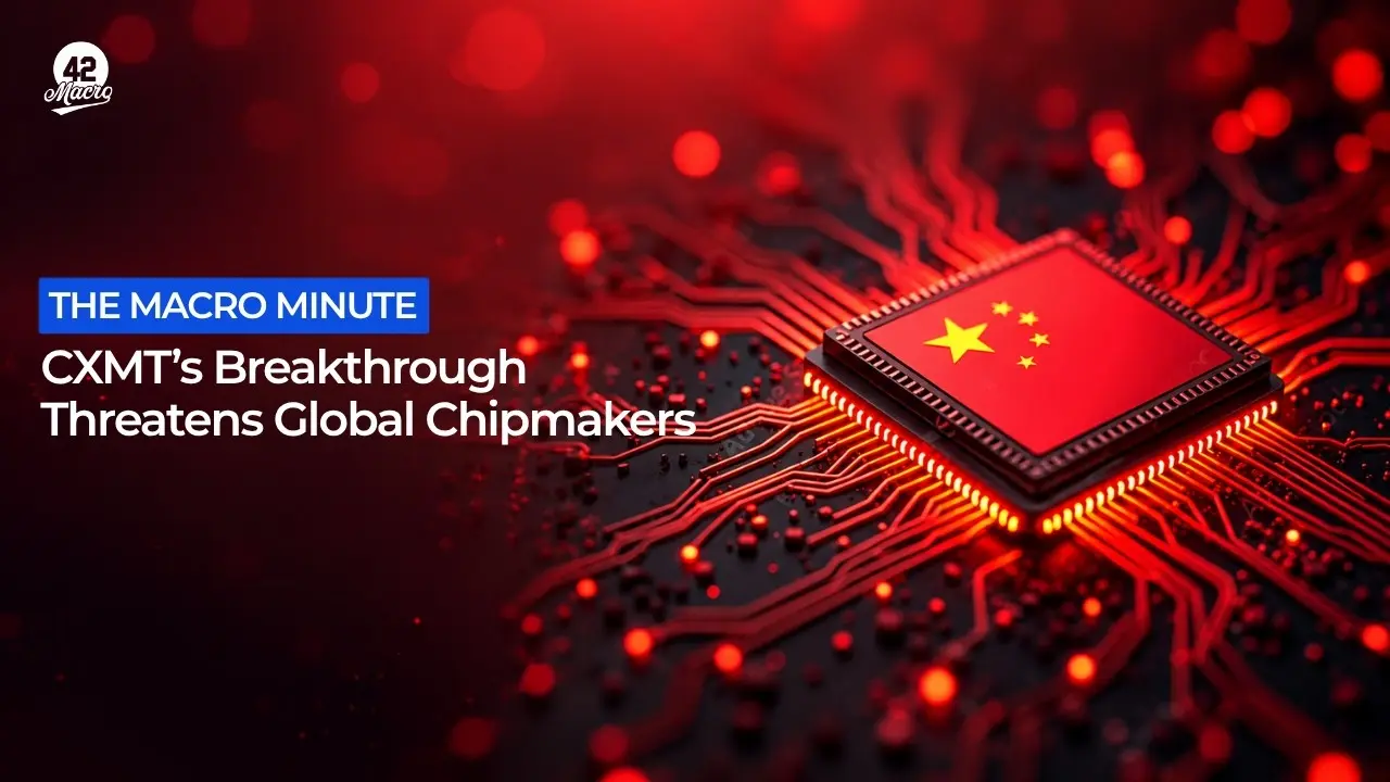 The Macro Minute: CXMT’s Breakthrough Threatens Global Chipmakers