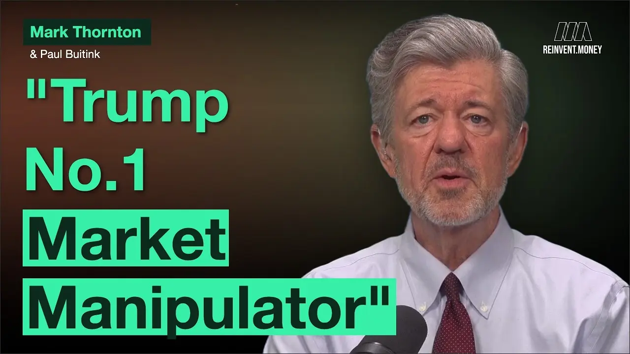 "That's Just Fascism!" - Mark Thornton on Why AI, Bond Yields and Iran Point to a Bust