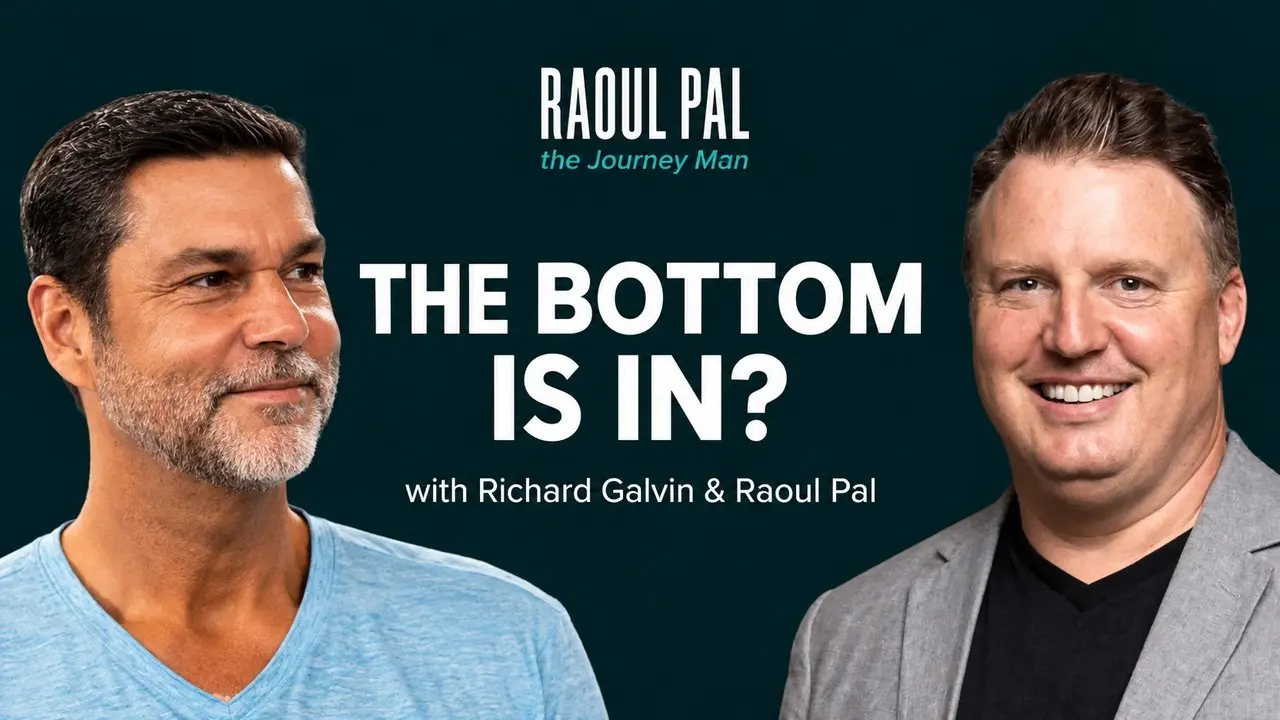 Why Crypto Could Be Near A Major Turning Point w/ Richard Galvin | Raoul Pal The Journey Man