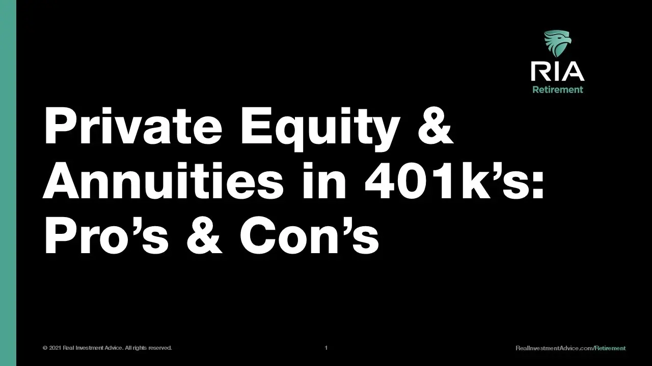 4-9-26 Private Equity & Annuities in 401k's