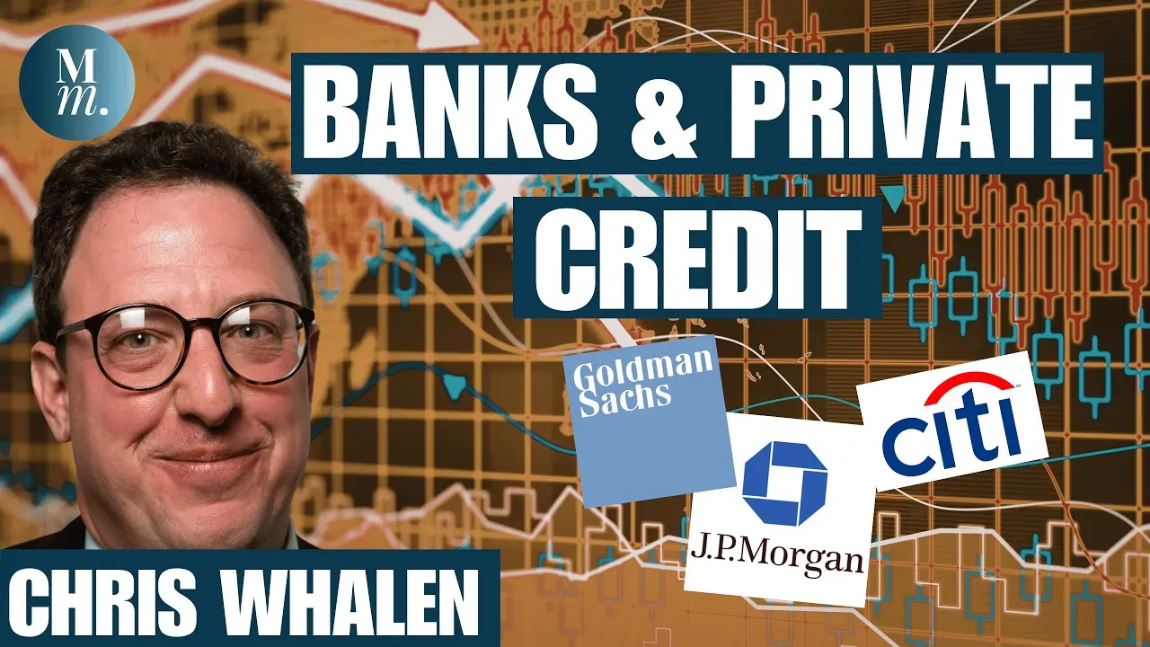 Banking System's Private Credit Exposure Is Large, Notes Bank Analyst Chris Whalen