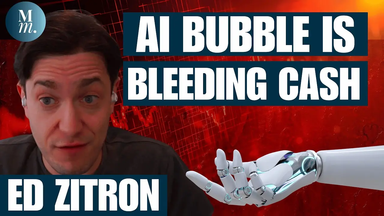 Ed Zitron: The AI Bubble is Bleeding Cash, Here Are The Receipts