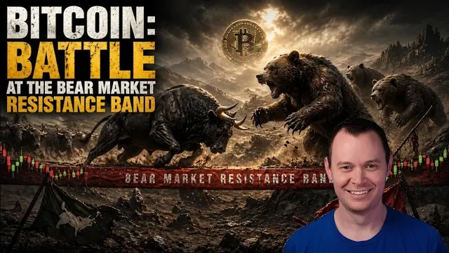 Bitcoin: Battle at the Bear Market Resistance Band